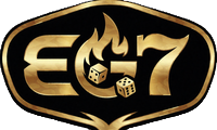 EGT Provider-Logo mit goldenem W&uuml;rfel- und Sieben-Emblem
